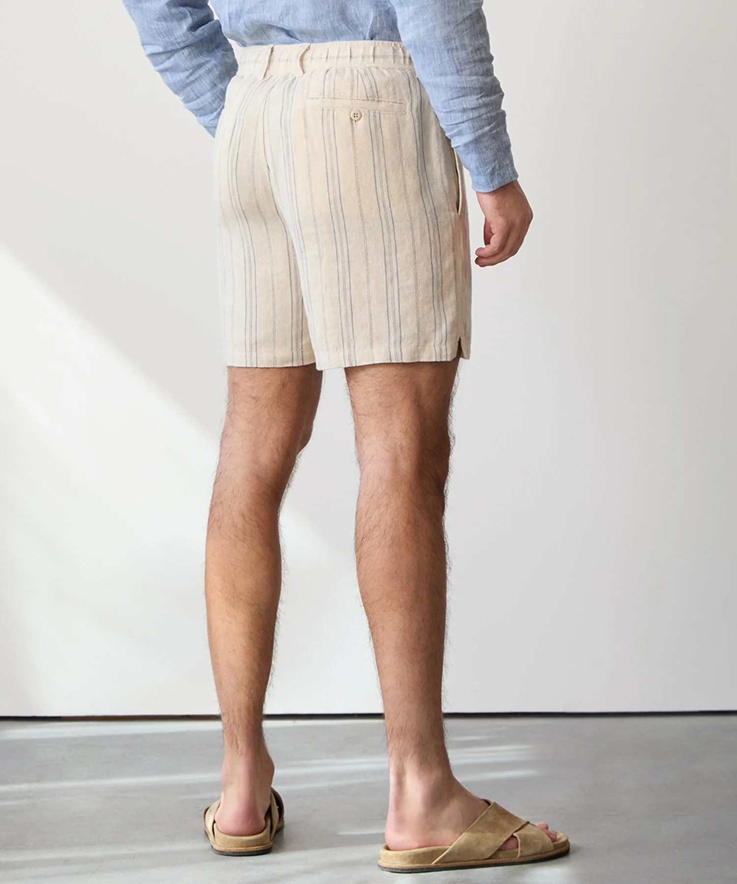 5" Linen Beachcomber Short