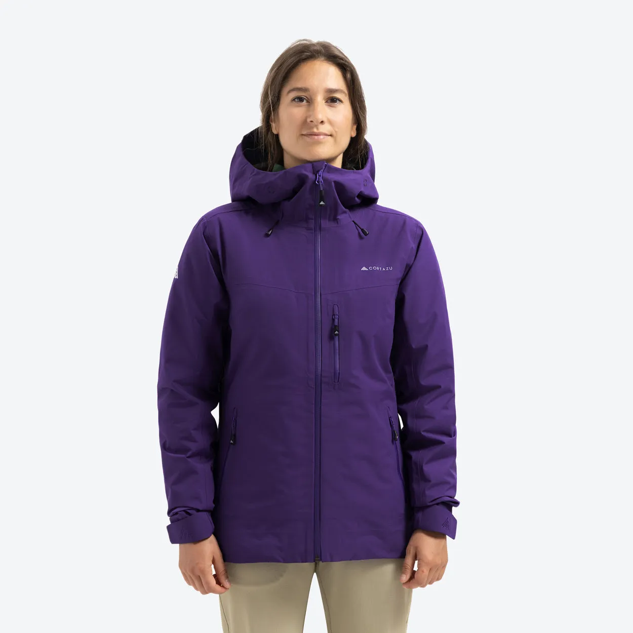 All weather Hardshell Jacket Purple | Women