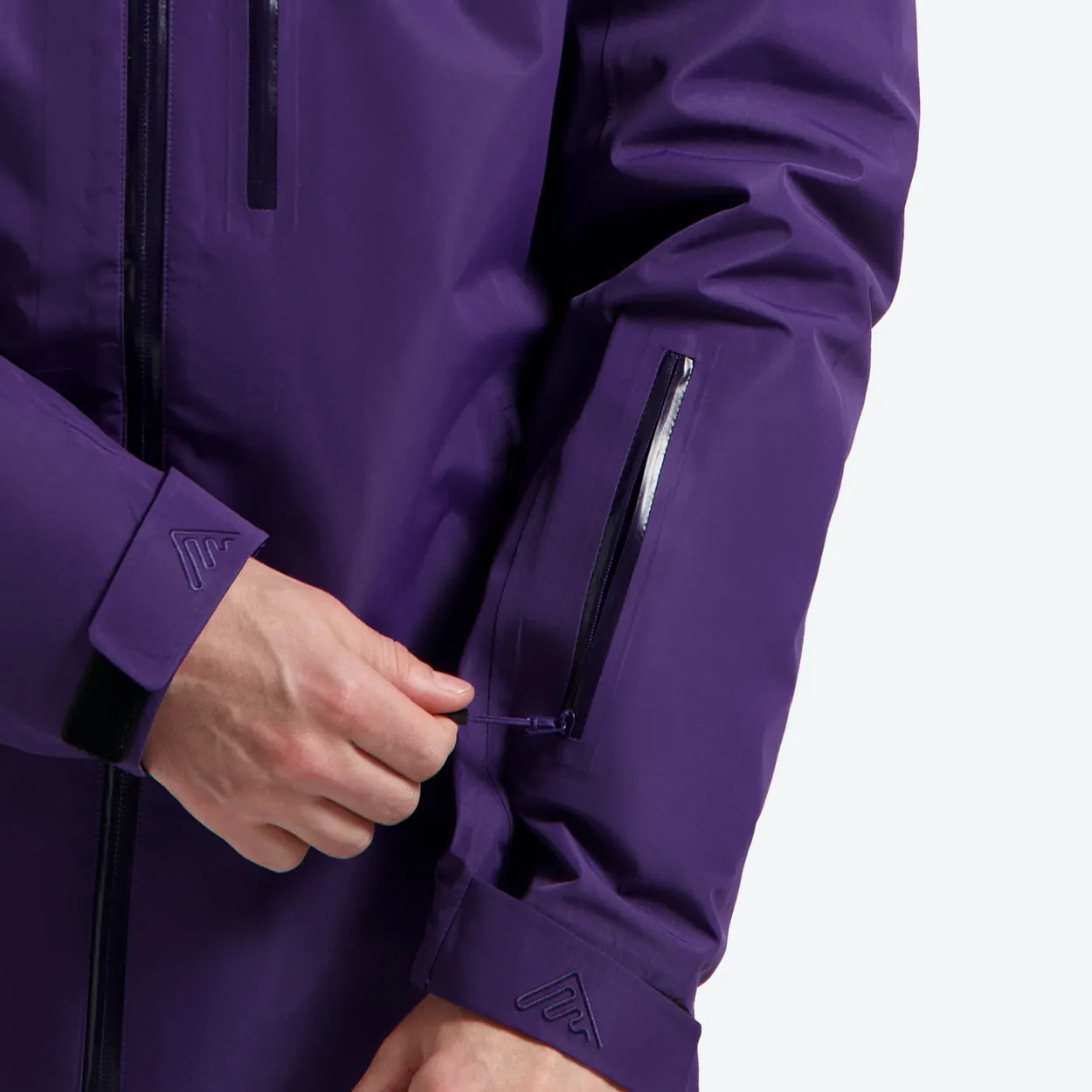 All weather Hardshell Jacket Purple | Women
