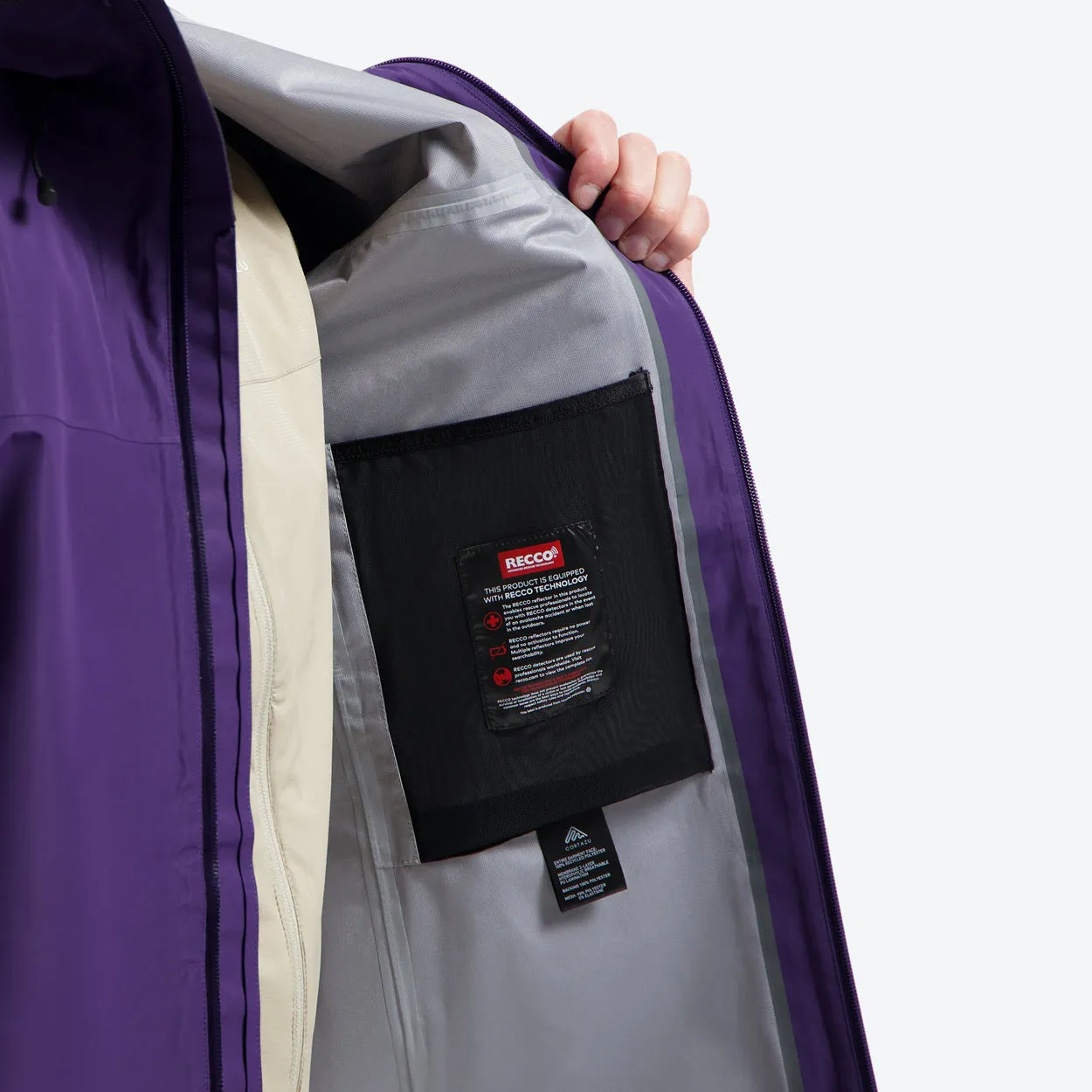 All weather Hardshell Jacket Purple | Women
