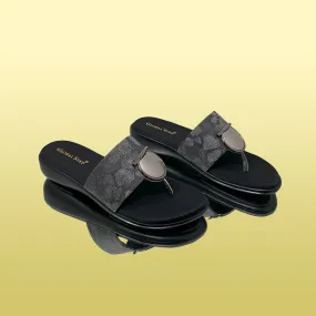Black Comfy Slides