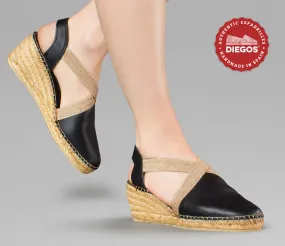 Black leather Belen