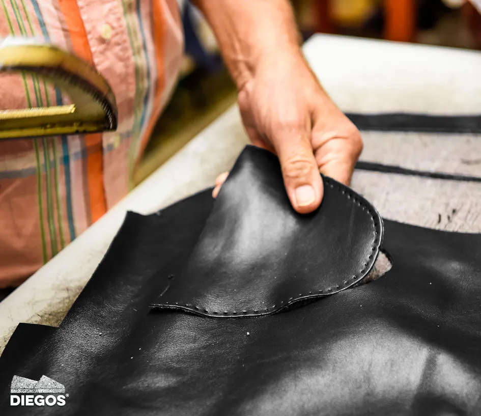 Black leather Belen