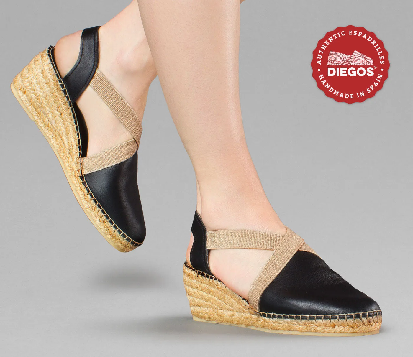 Black leather Belen