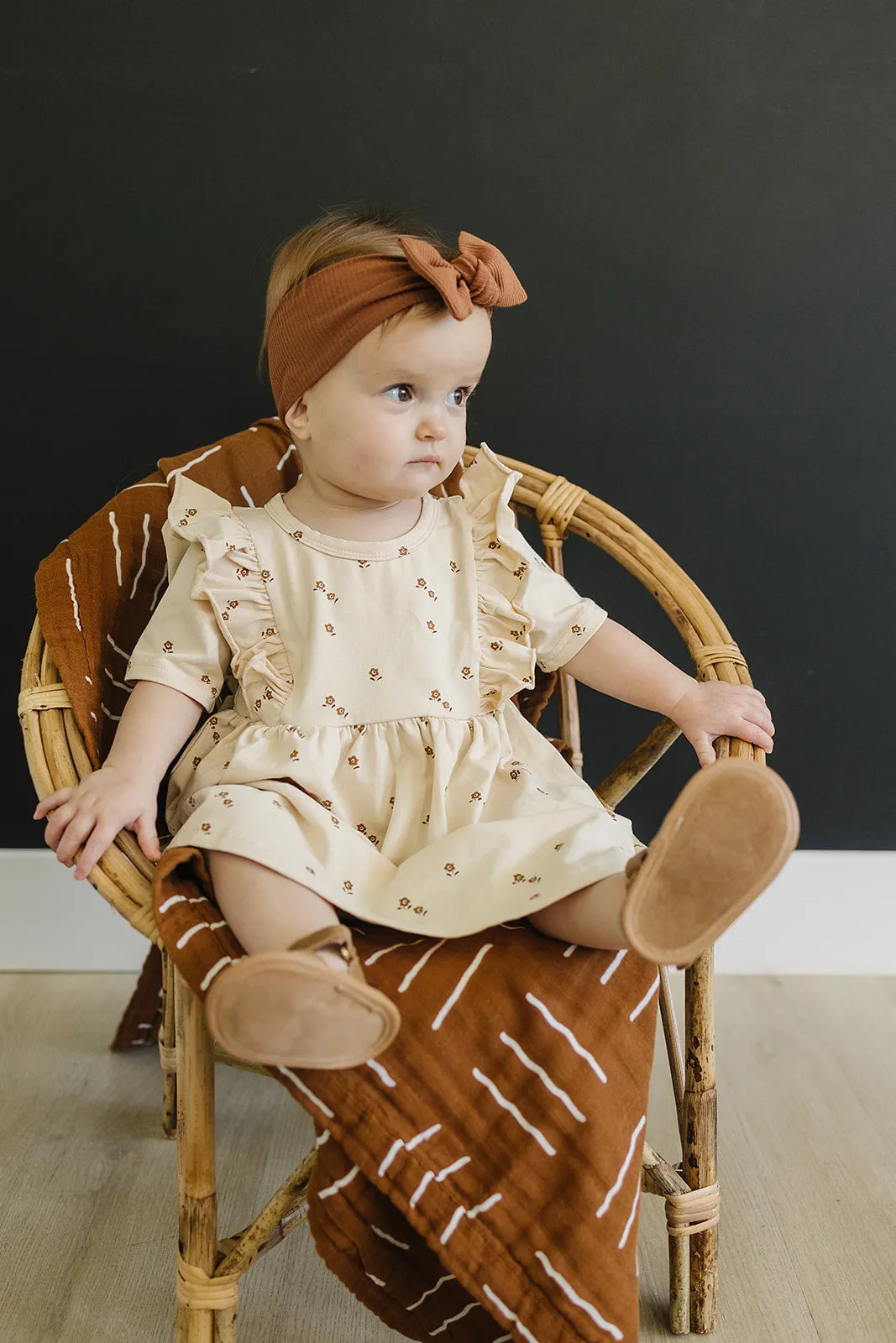 Camel - Emmie Flats - US Size 2-4 - Soft Sole