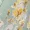 Duck Egg Floral Print Puff Sleeve Gathered Side Midi Dress
