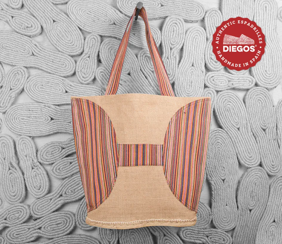Espadrille sole bag