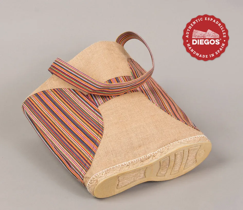 Espadrille sole bag