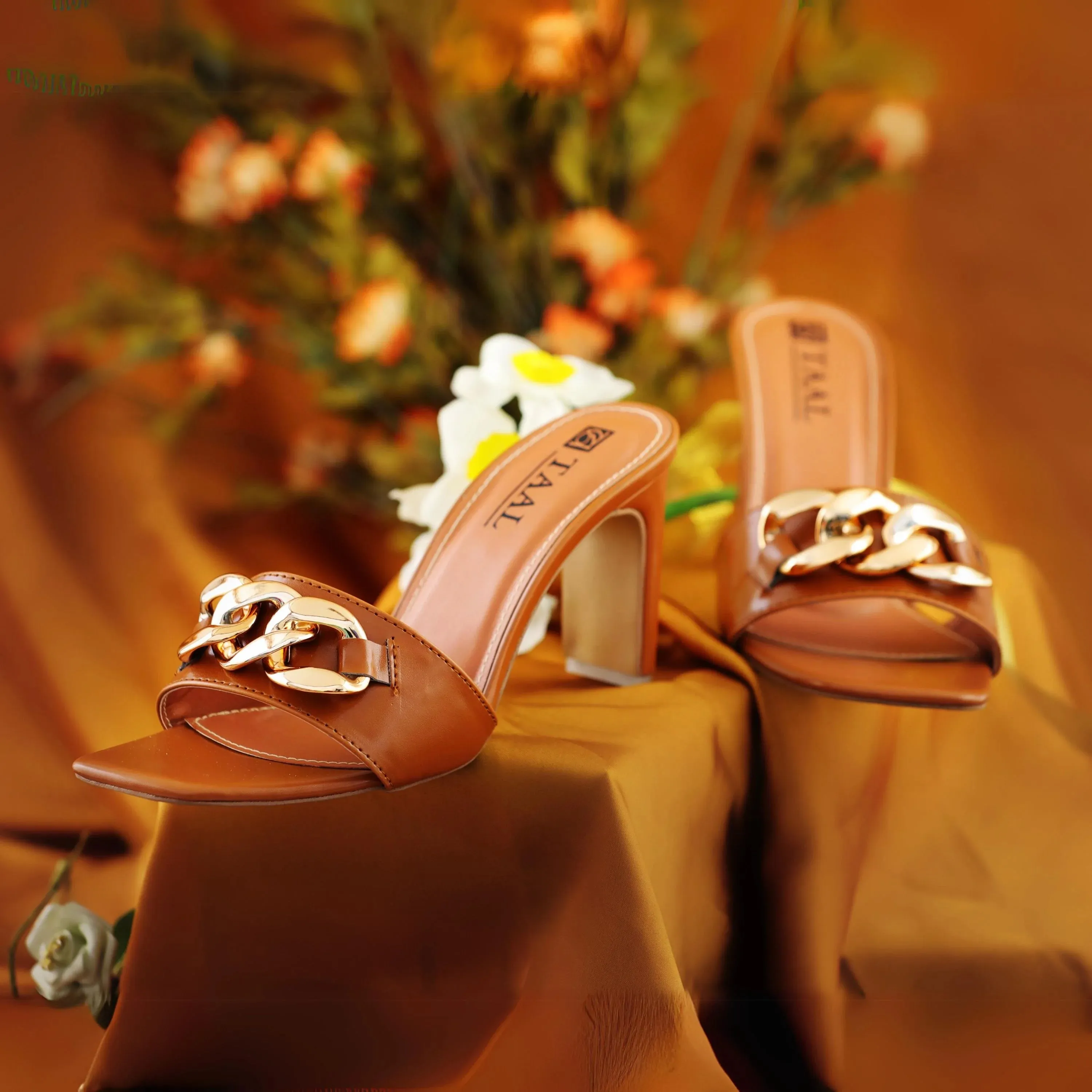 Fable Mustard Women Heels