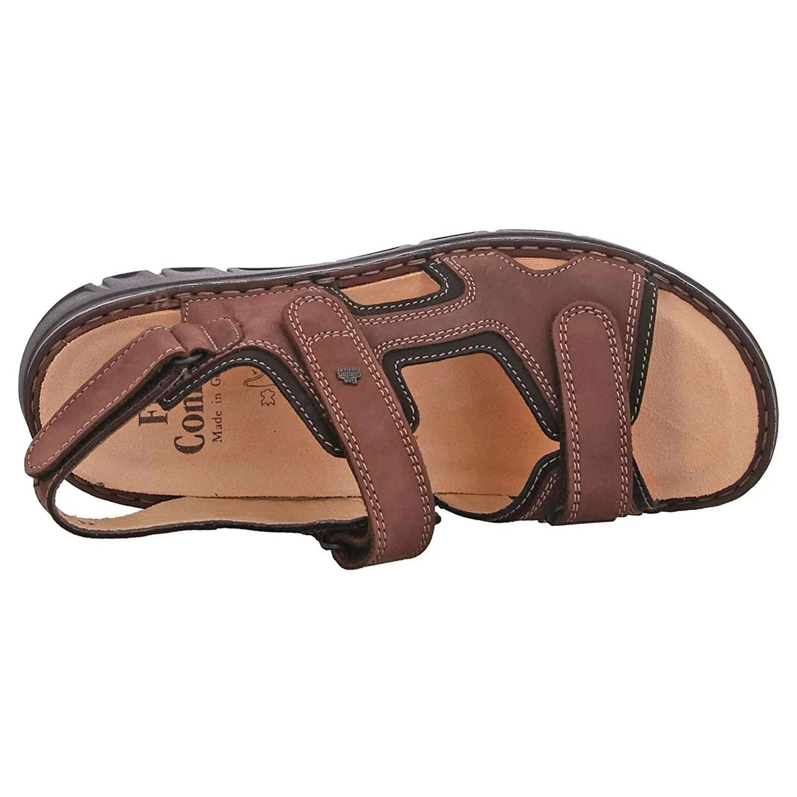 Finn Comfort Wanaka-S Nubuck Leather Unisex Sandals
