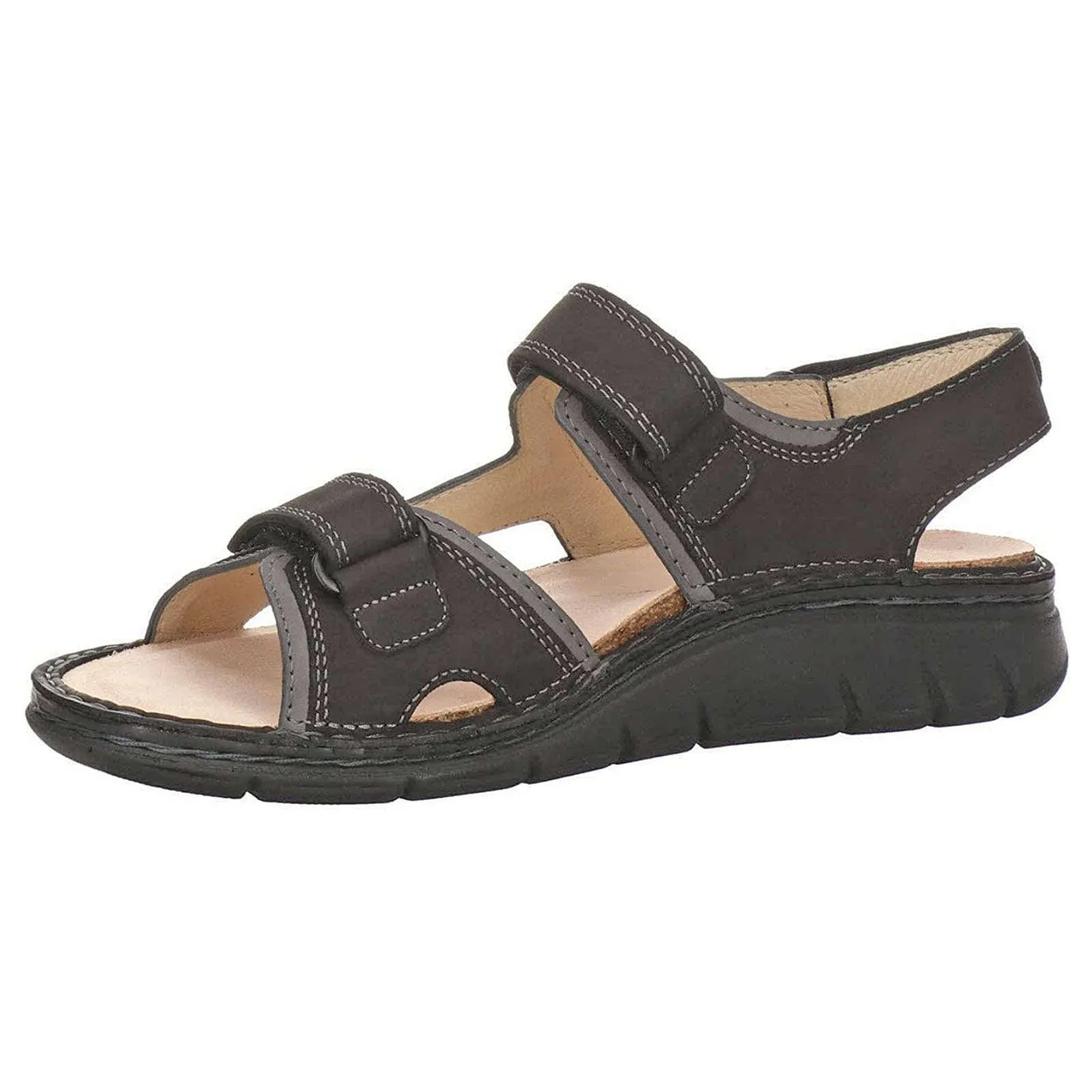 Finn Comfort Wanaka-S Nubuck Leather Unisex Sandals