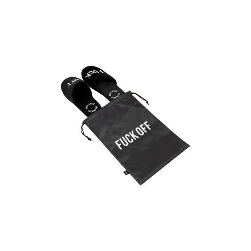 Fuck Off Slippers - Black