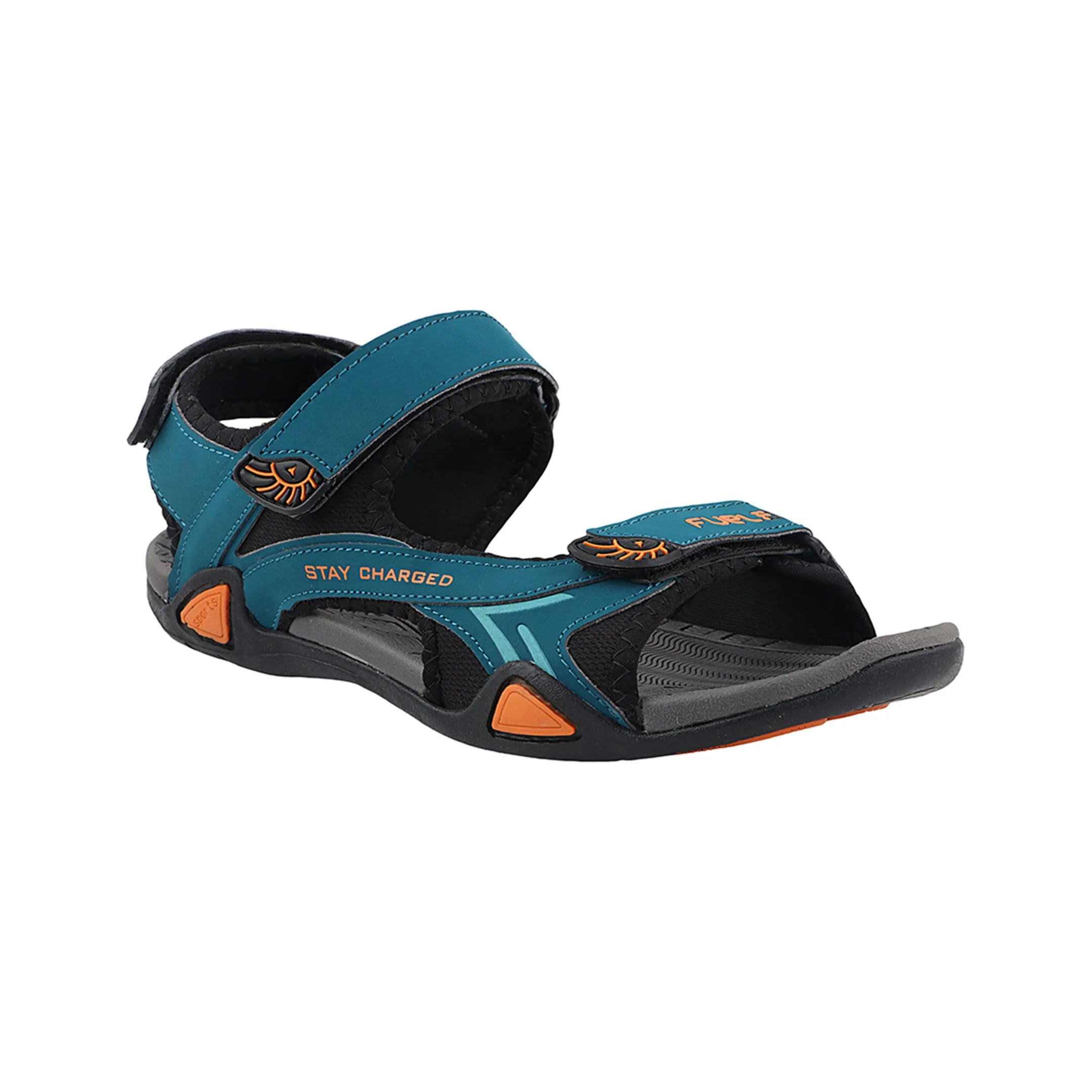 Fuel Victor Sandals For Men's (Blue-Orange)