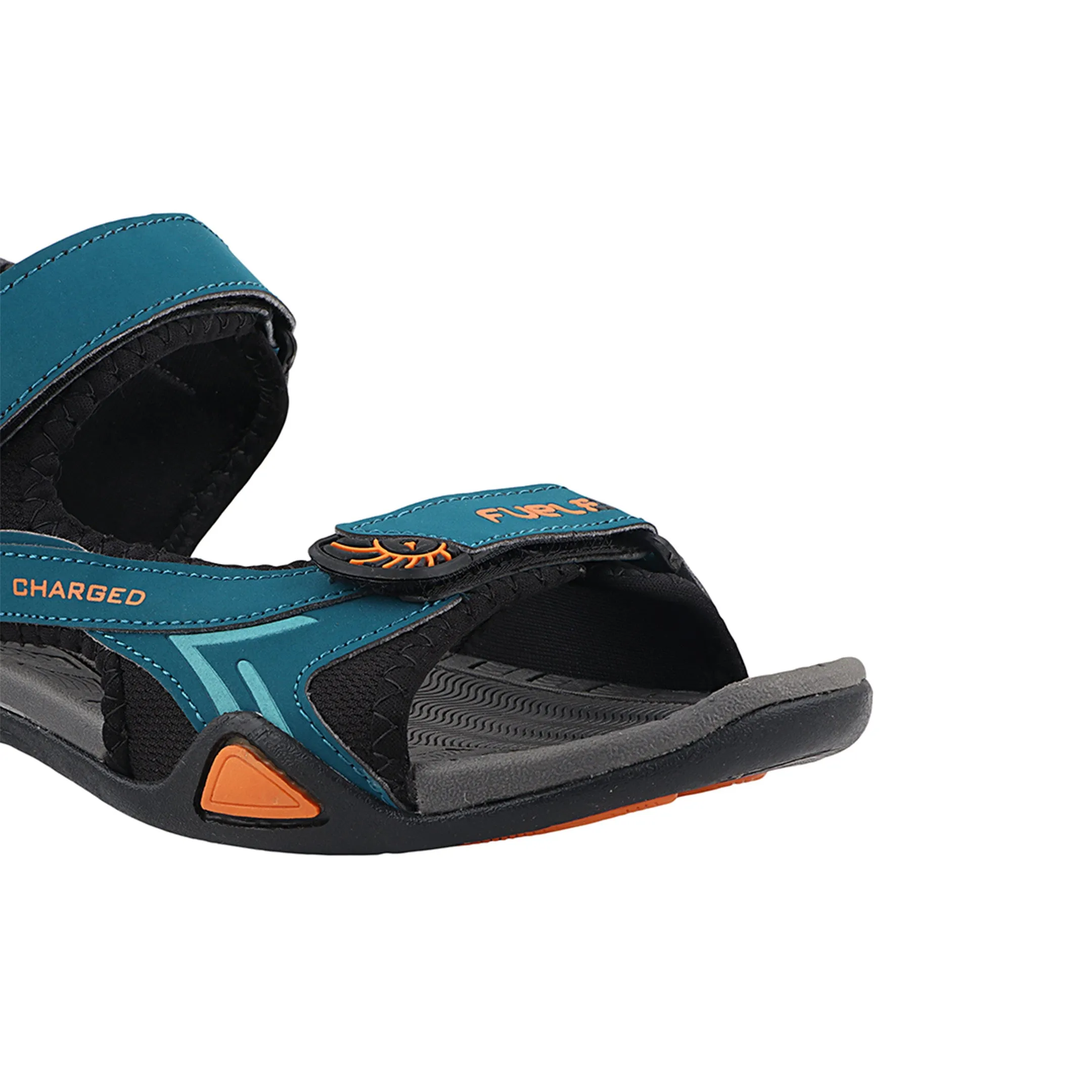 Fuel Victor Sandals For Men's (Blue-Orange)