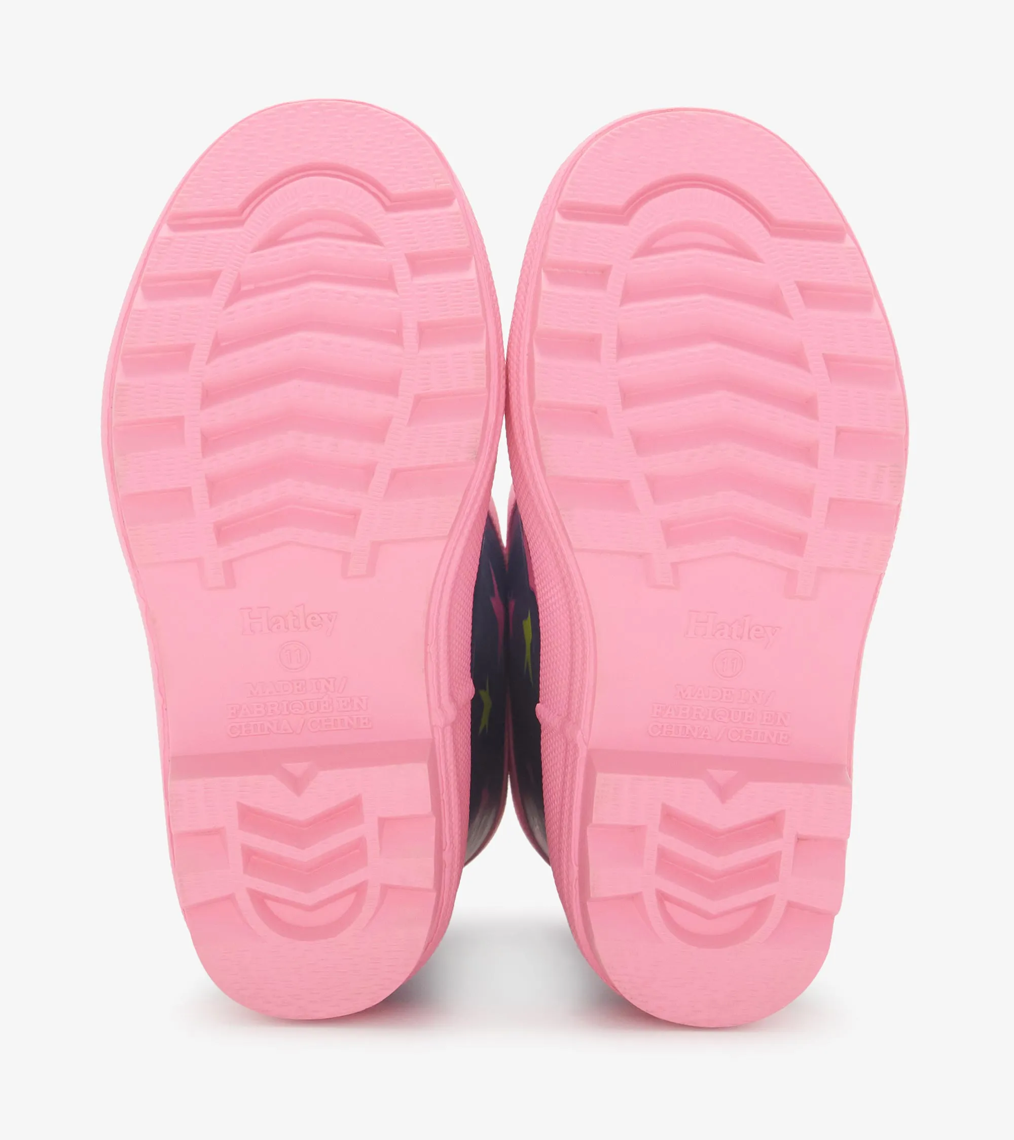 Girls Ombre Stars Matte Rain Boots