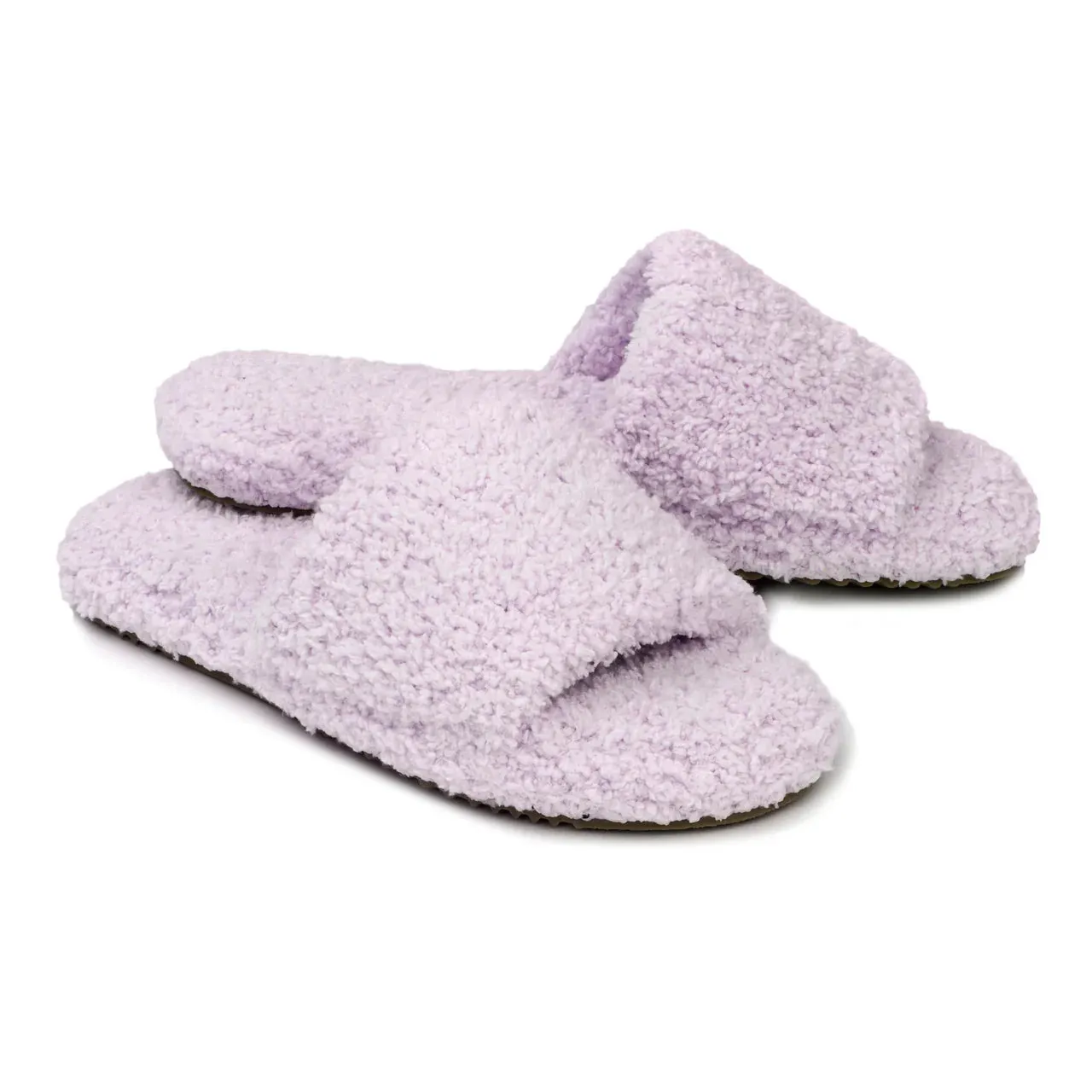 Kashwere Ultra Plush Spa Slippers Available In Iris  Crème, White, Ice Blue and Black