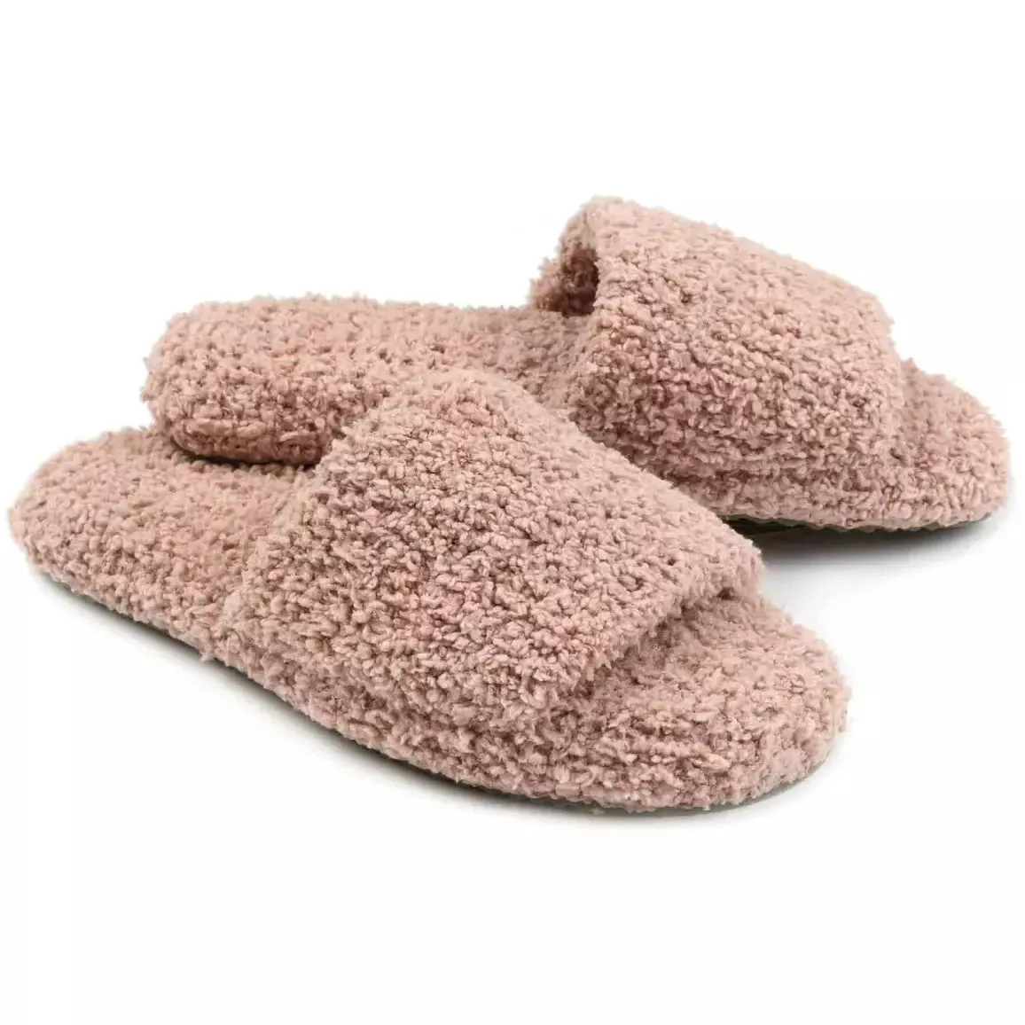 Kashwere Ultra Plush Spa Slippers Available In Iris  Crème, White, Ice Blue and Black