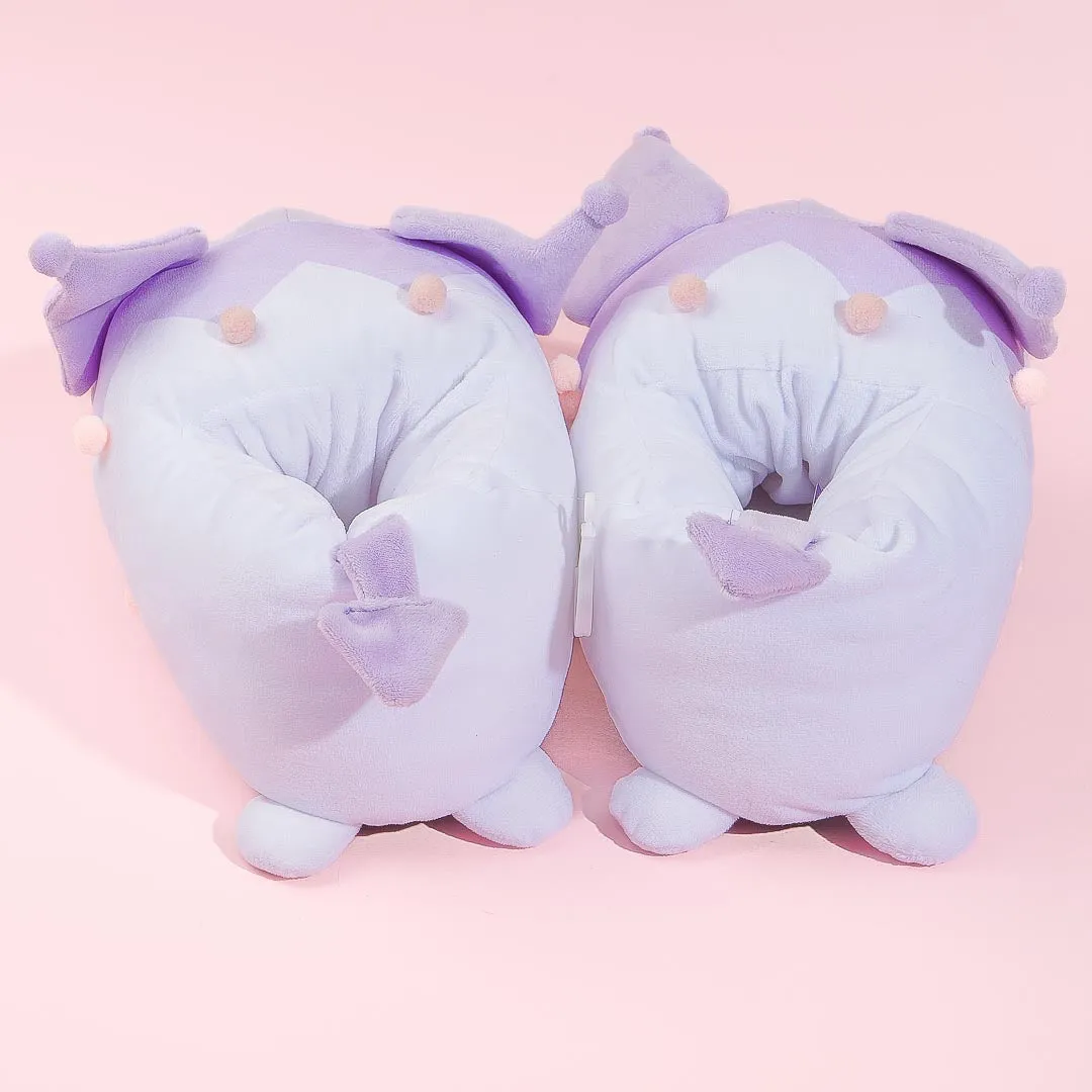 Kuromi Plush Slippers