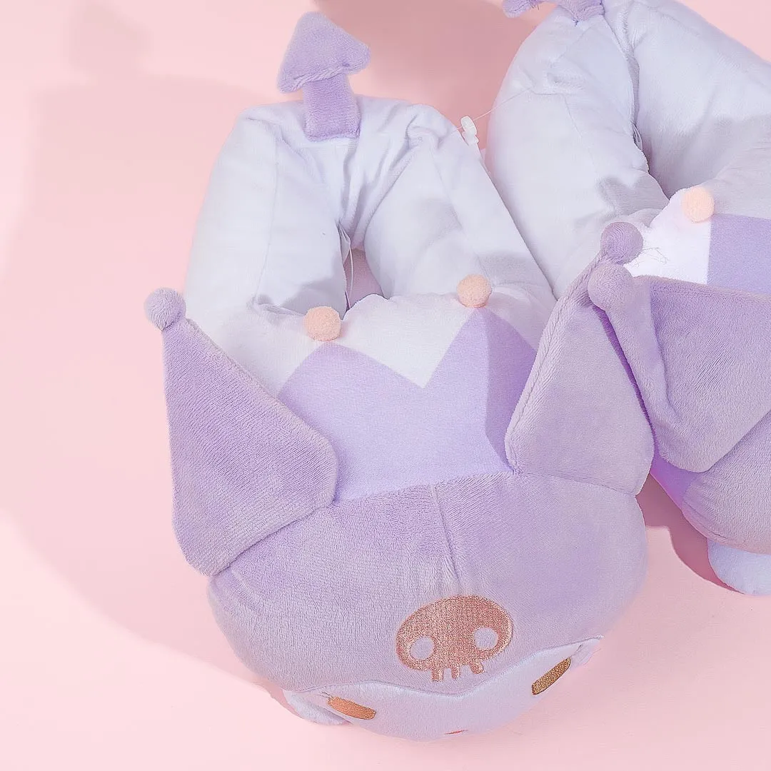 Kuromi Plush Slippers