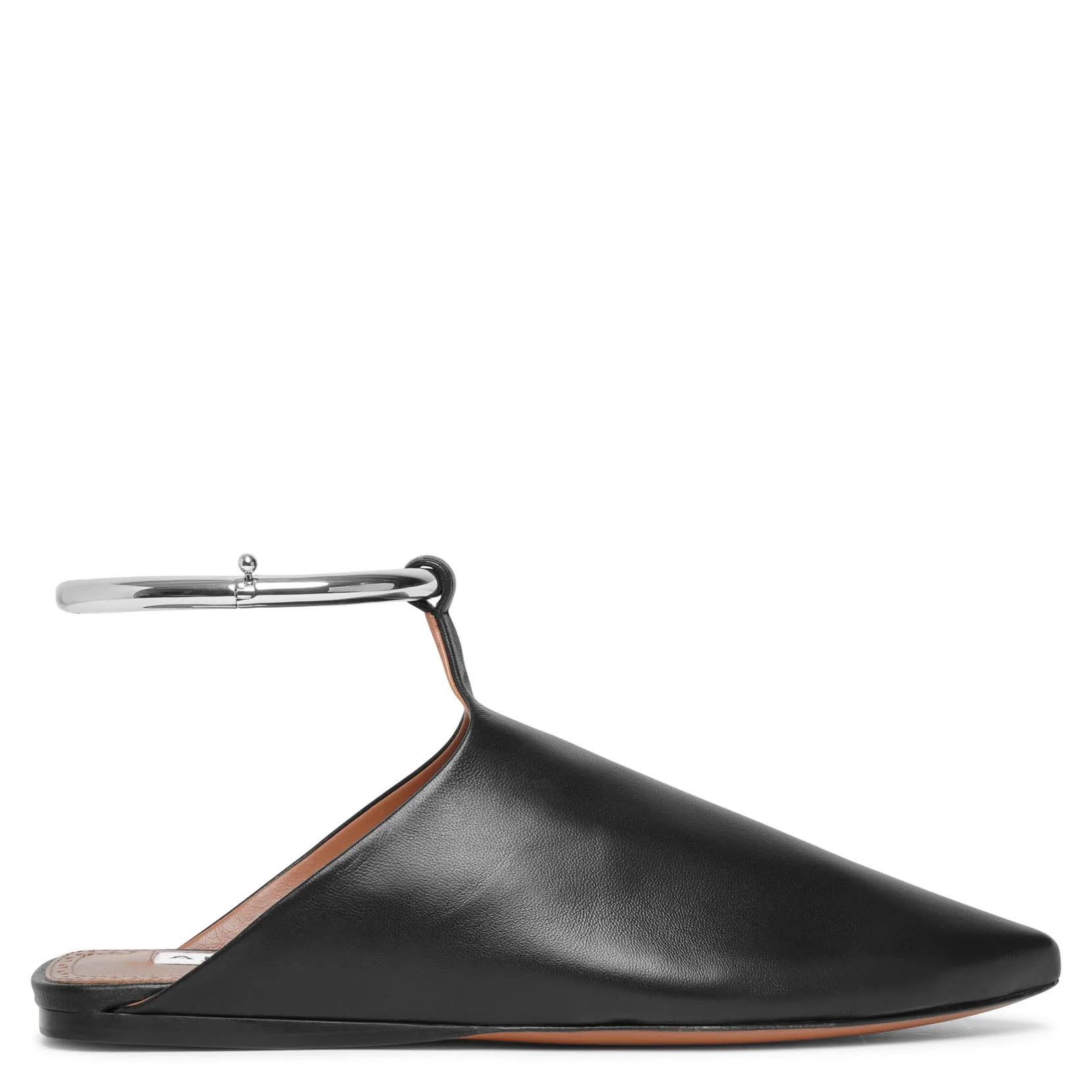 La Babouche leather mule flats