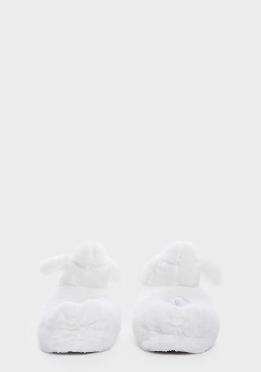 Let The Dogs Out Plush Slippers
