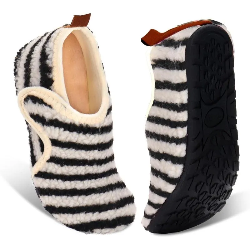Lightweight Fleece Lined Slippers – Cozy Comfort with Secure Traction