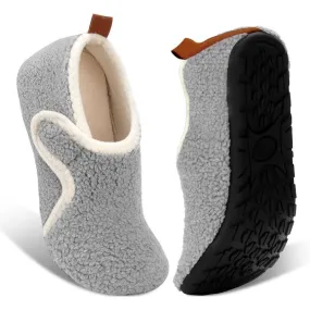 Lightweight Fleece Lined Slippers – Cozy Comfort with Secure Traction