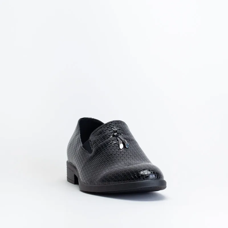 Mancini Men Textured Slip On With Trim- _ 150933