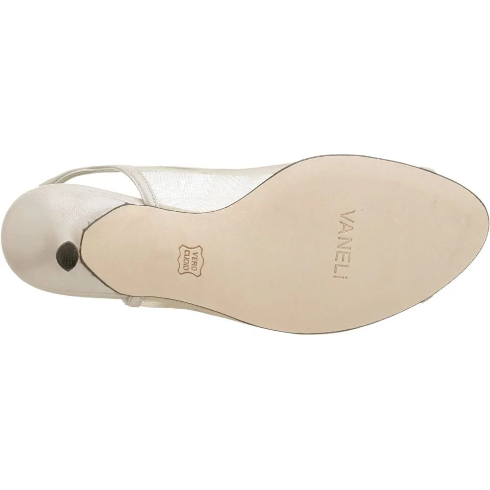 Maralyn Silver Vaneli Slingback Sandals