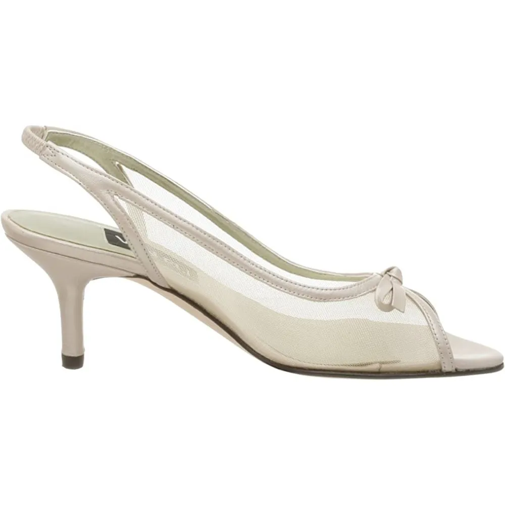 Maralyn Silver Vaneli Slingback Sandals