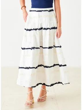 MERSEA - LUNA MIDI RIBBON SKIRT