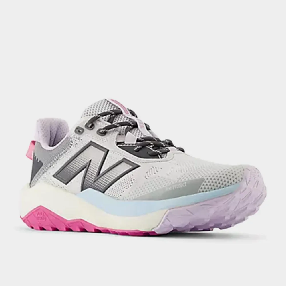 New Balance Womens Nitrel V6 Trail Running Grey/pink _ 182829 _ Grey