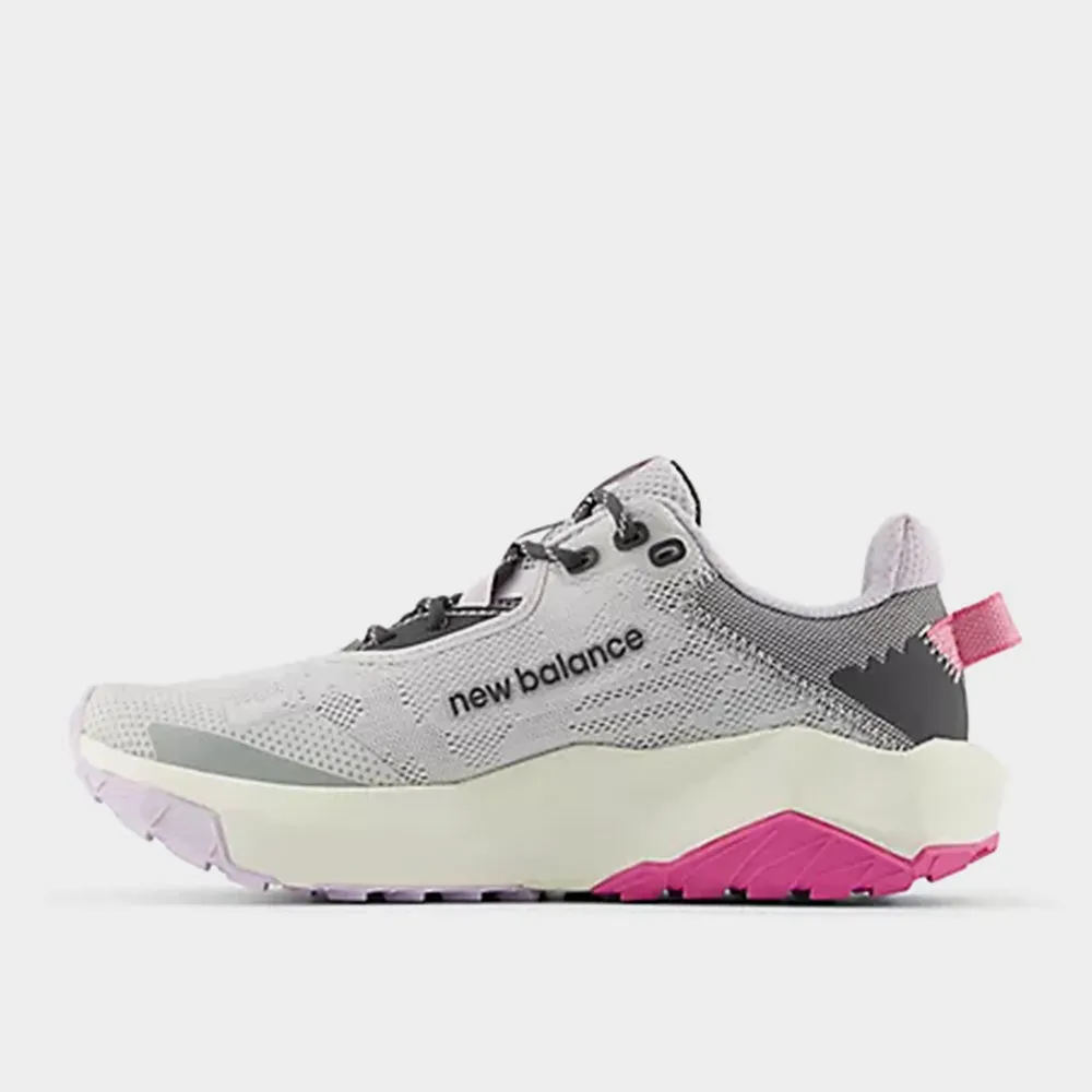 New Balance Womens Nitrel V6 Trail Running Grey/pink _ 182829 _ Grey