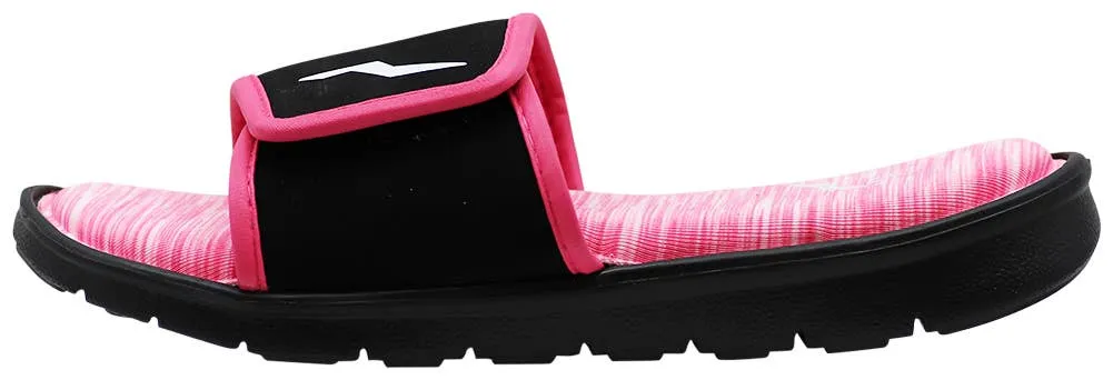 Norty WOMENS 5-10 MEM FOAM SANDAL FUCHSIA BLACK
