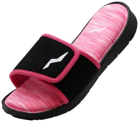 Norty WOMENS 5-10 MEM FOAM SANDAL FUCHSIA BLACK