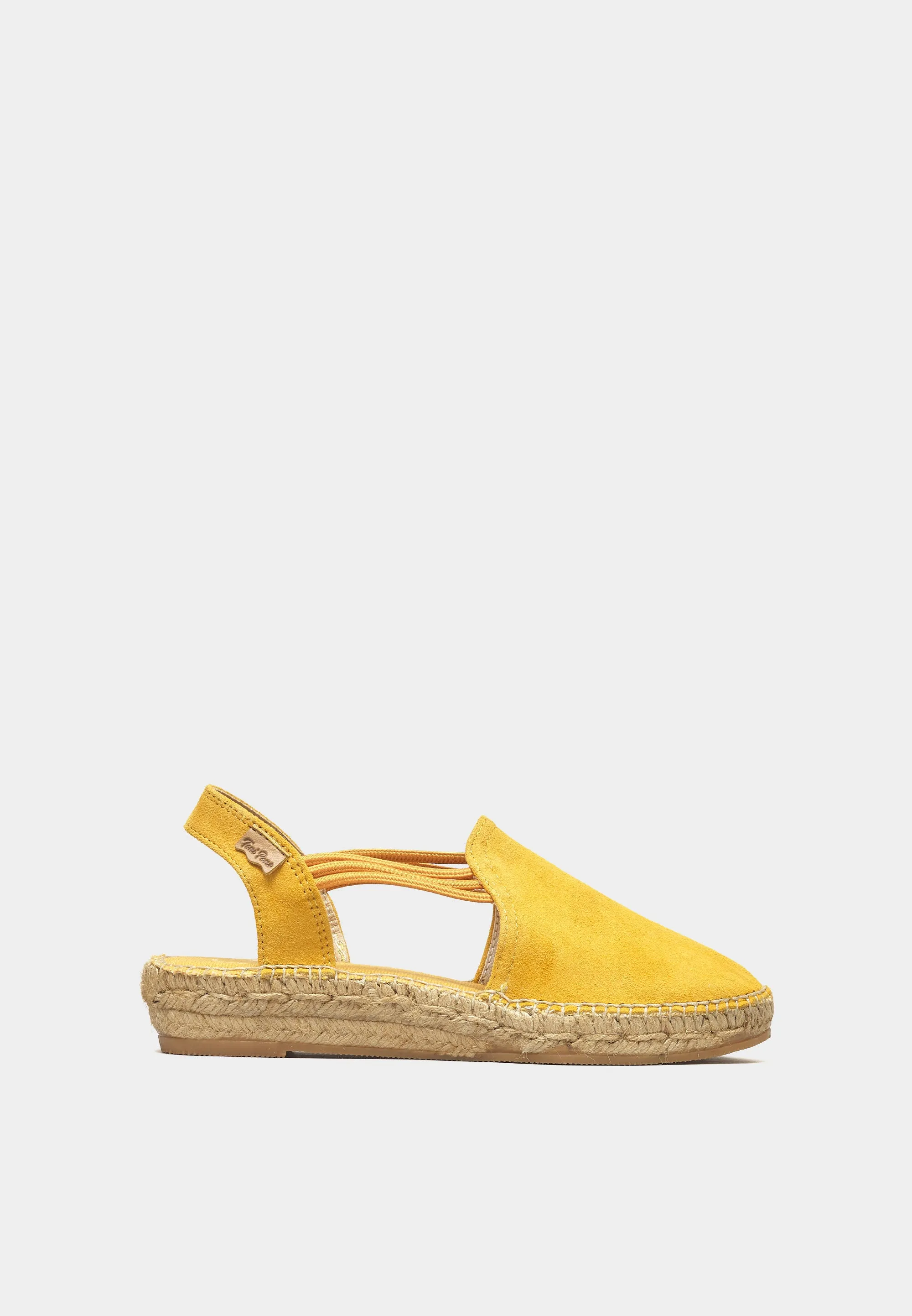 Nuria flat espadrilles Ochre Suede