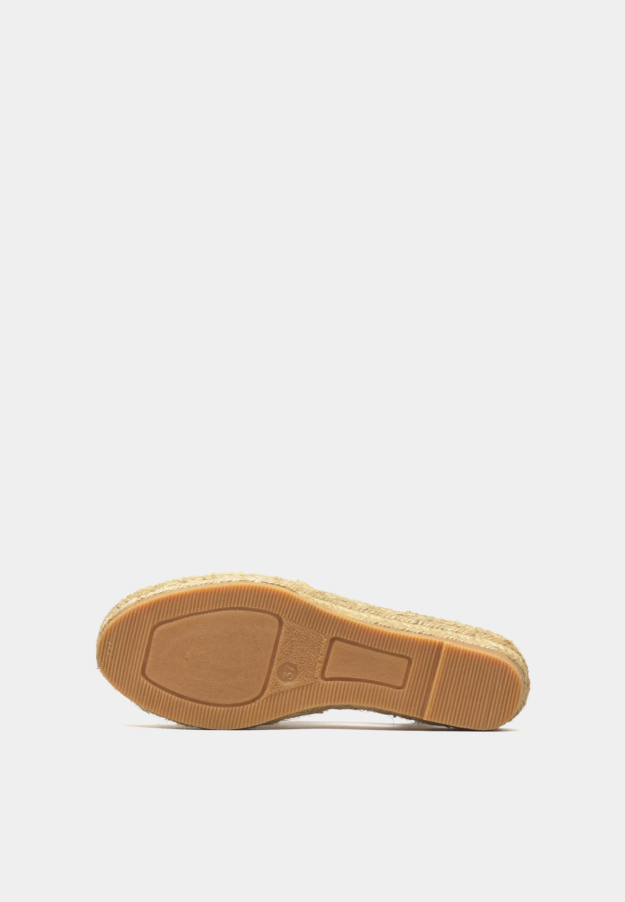 Nuria flat espadrilles Ochre Suede