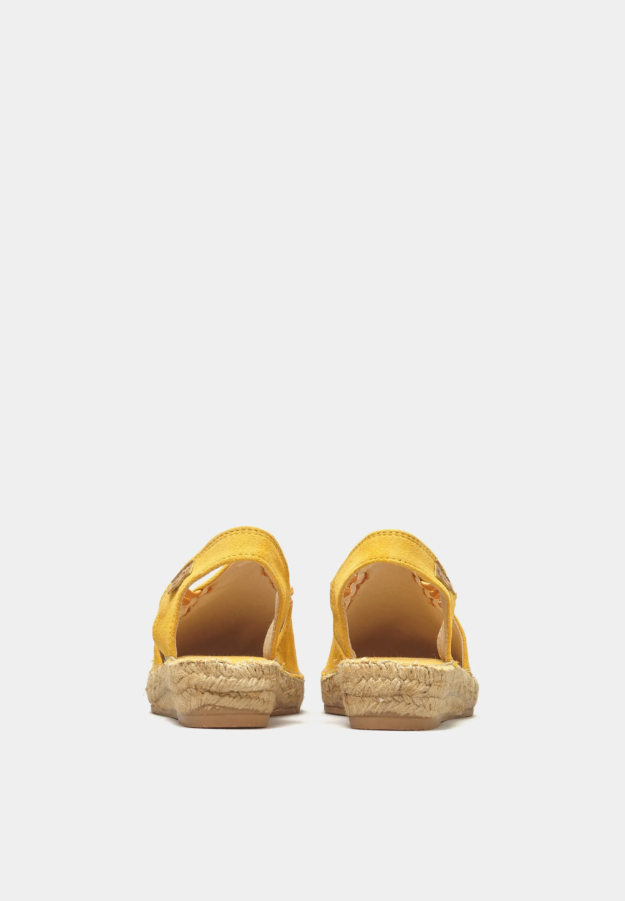 Nuria flat espadrilles Ochre Suede