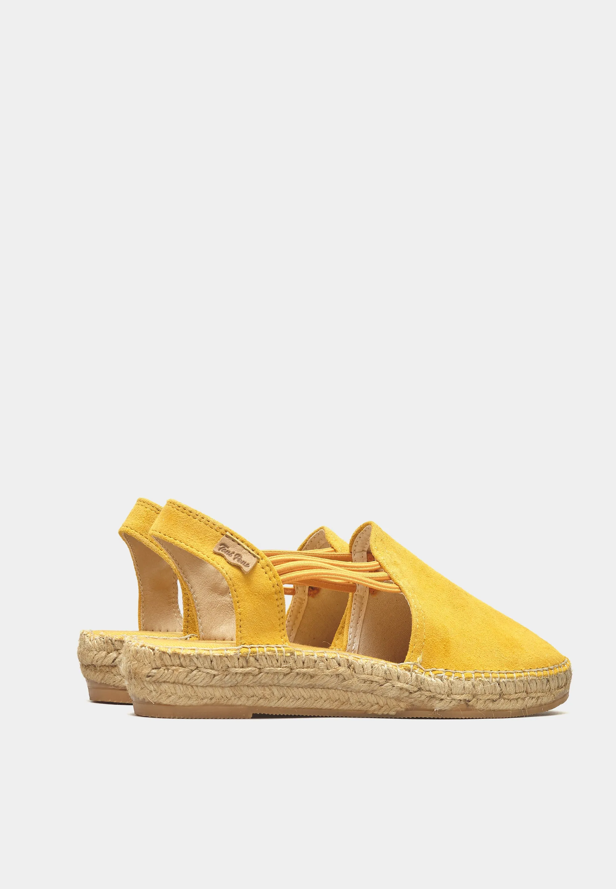Nuria flat espadrilles Ochre Suede