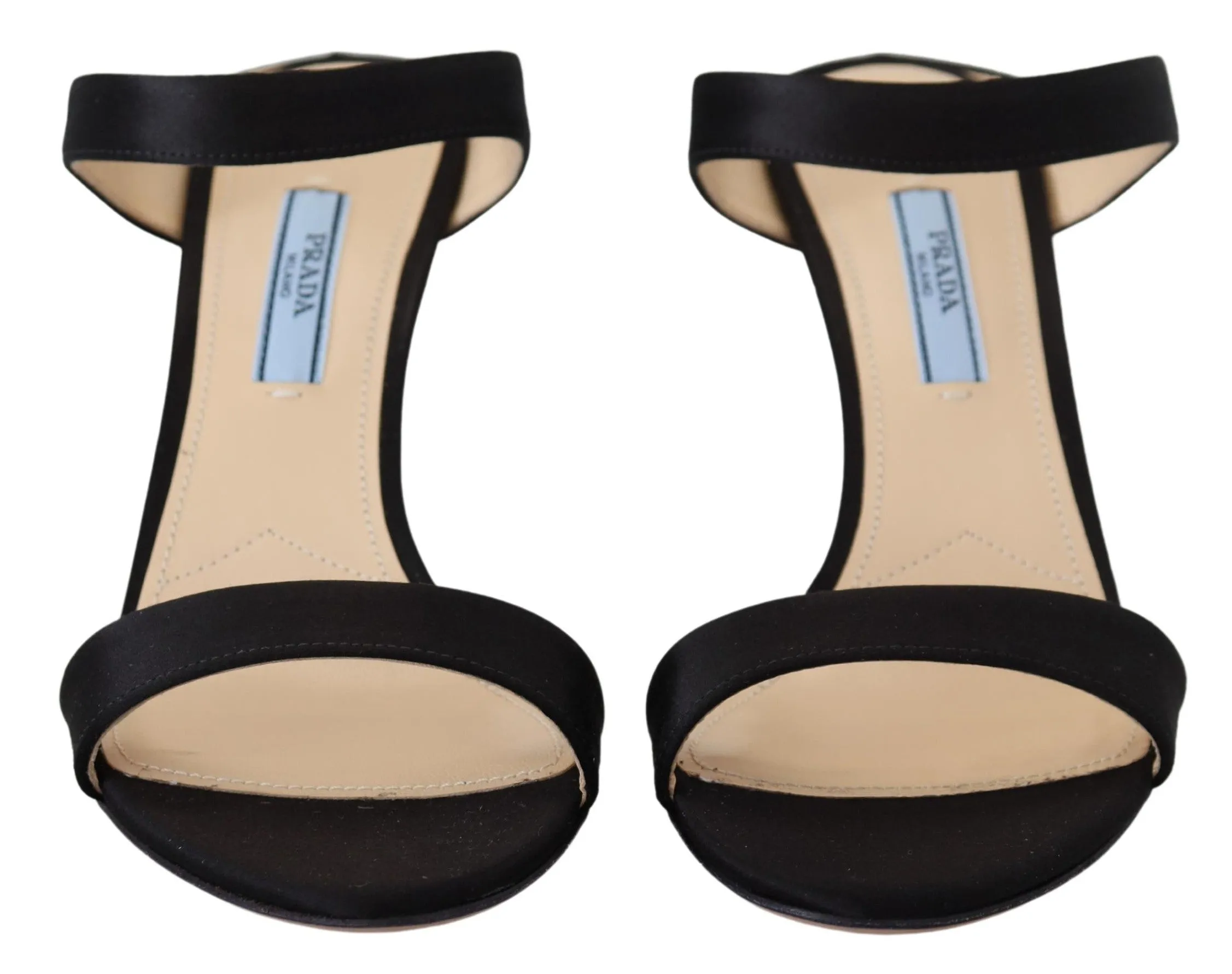 Prada Elegant  Leather Heels Women's Pumps
