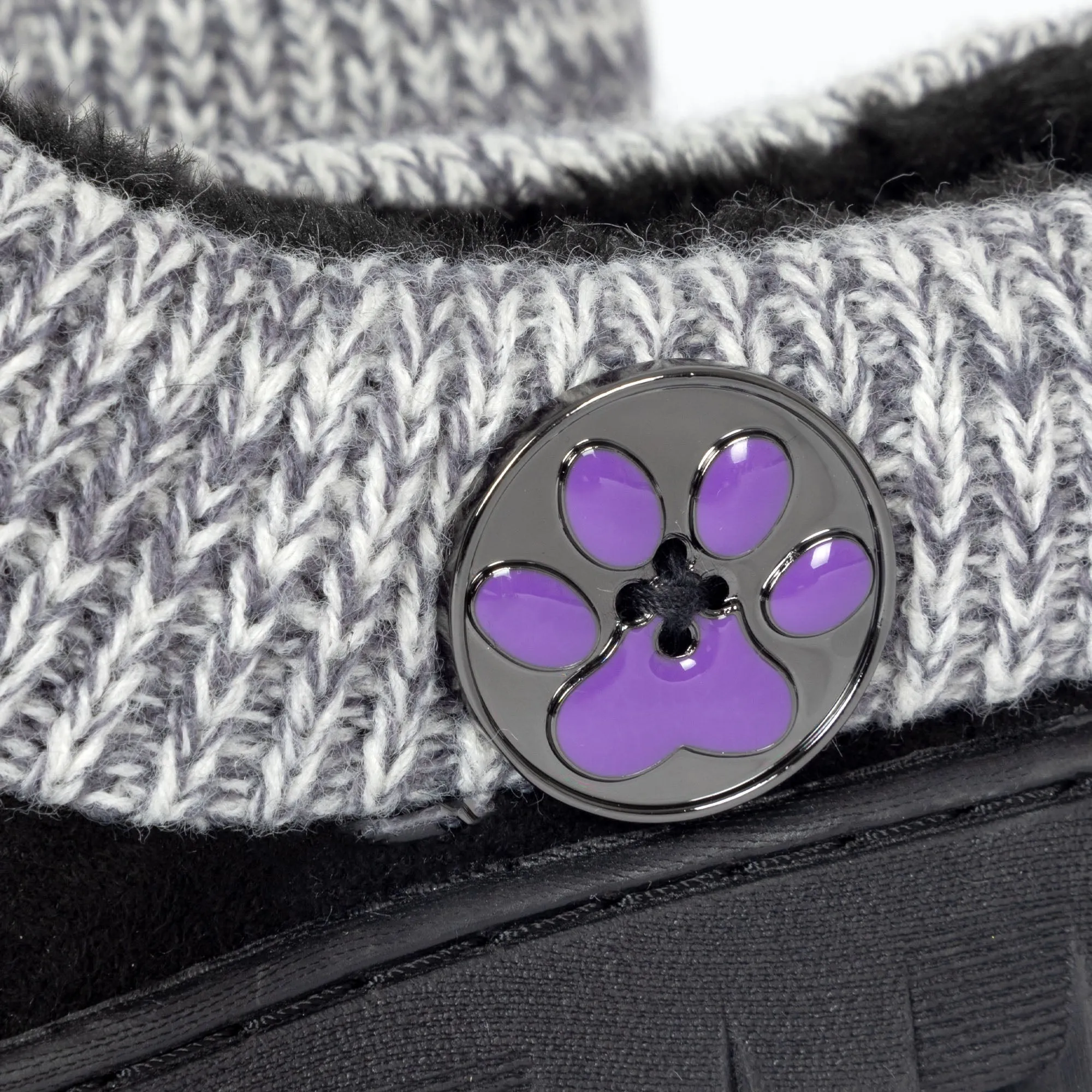 Purple Paw Comfy Clog Slipper Shoes