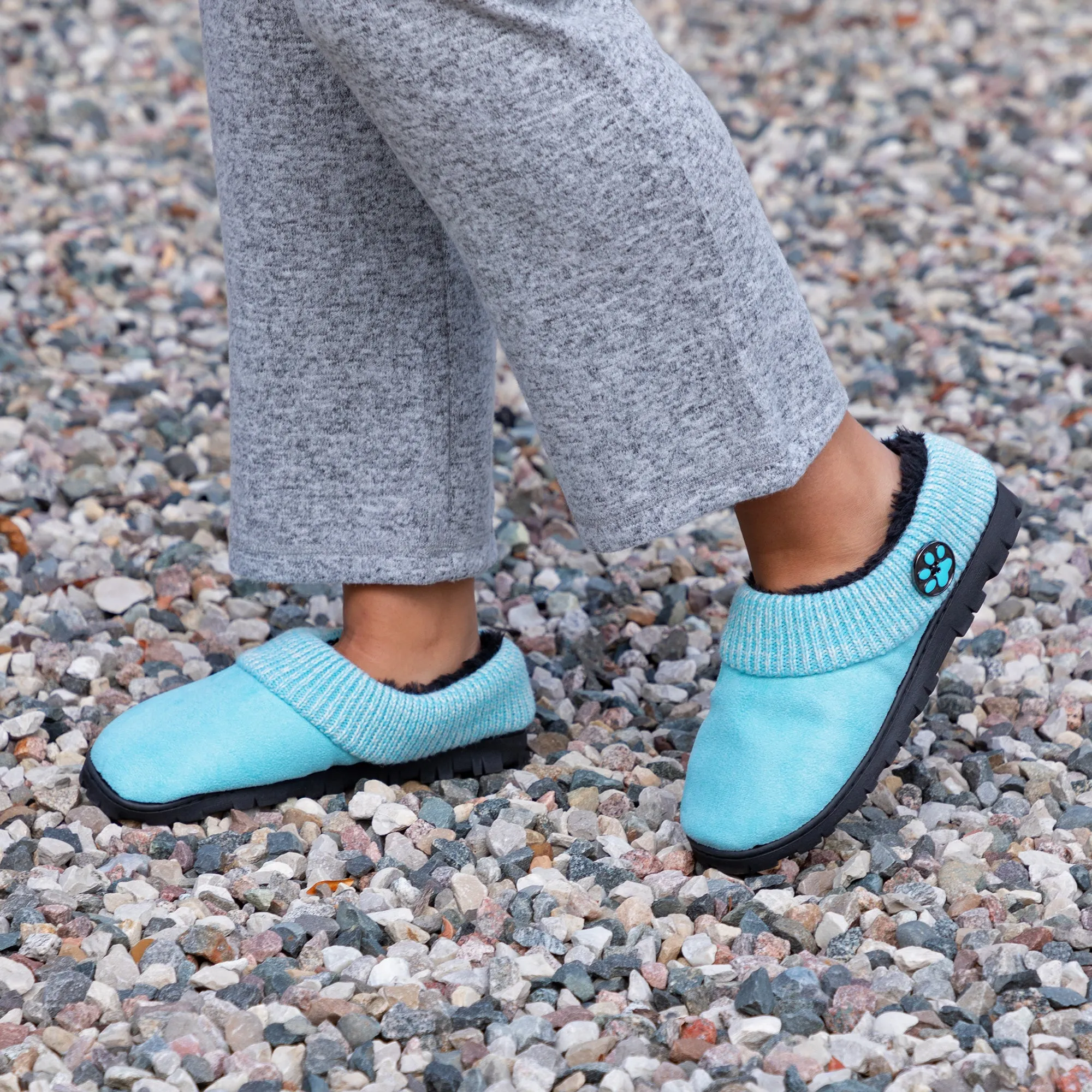 Purple Paw Comfy Clog Slipper Shoes