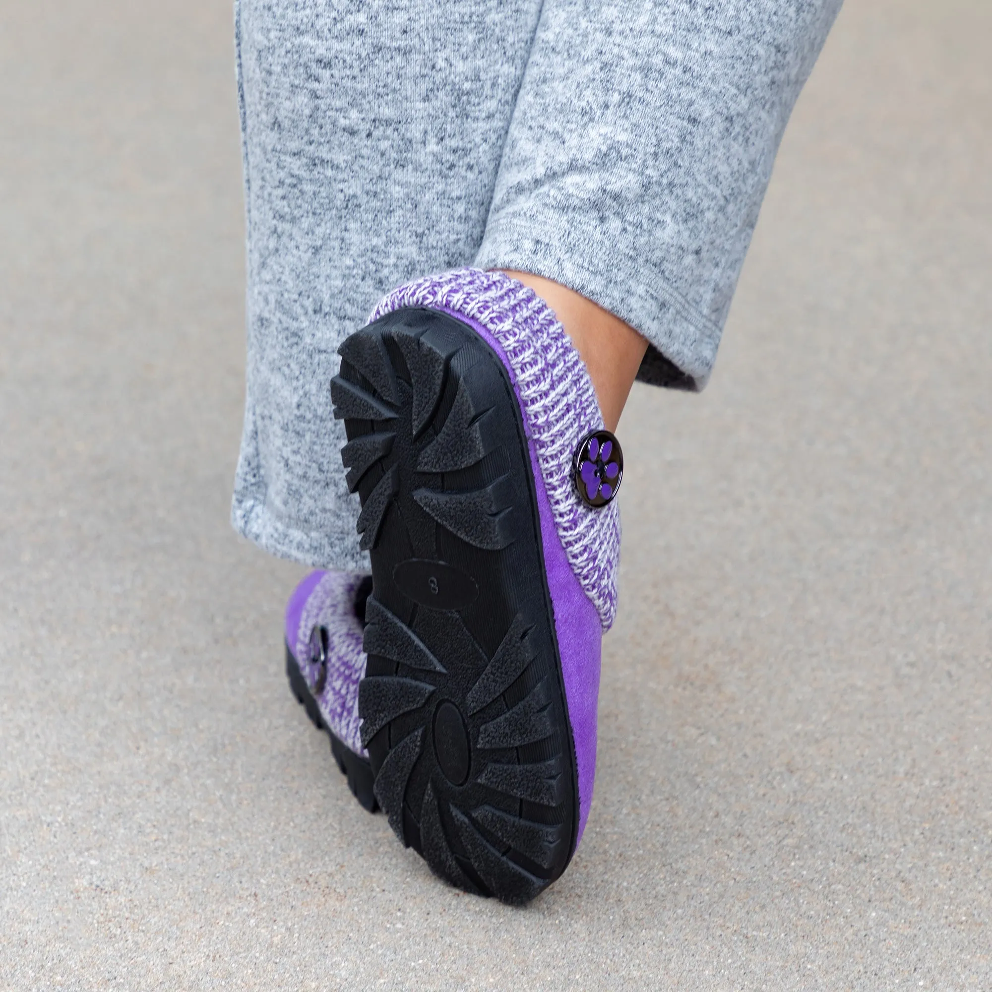 Purple Paw Comfy Clog Slipper Shoes