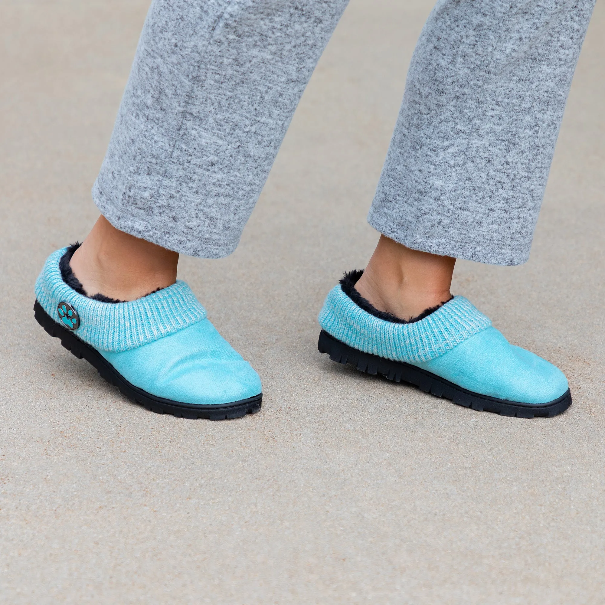 Purple Paw Comfy Clog Slipper Shoes