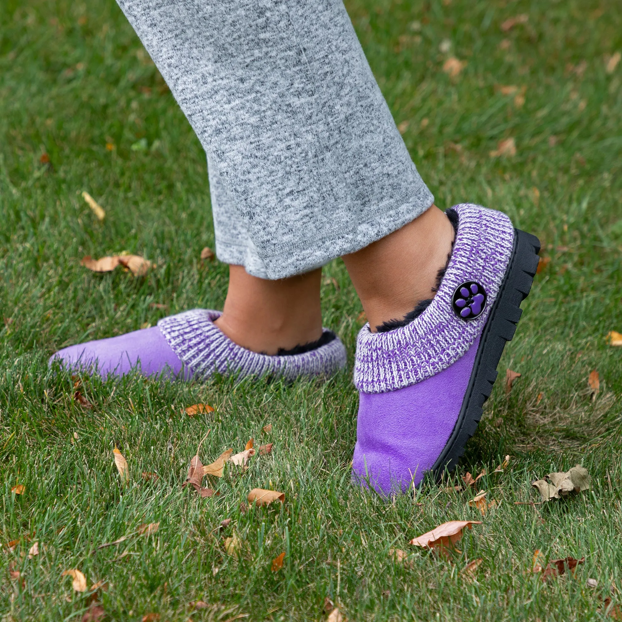Purple Paw Comfy Clog Slipper Shoes
