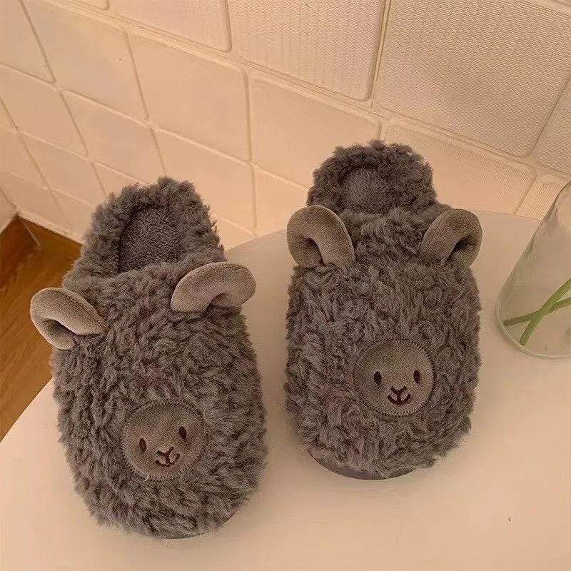 Sheep Slippers for Girls - Kawaii