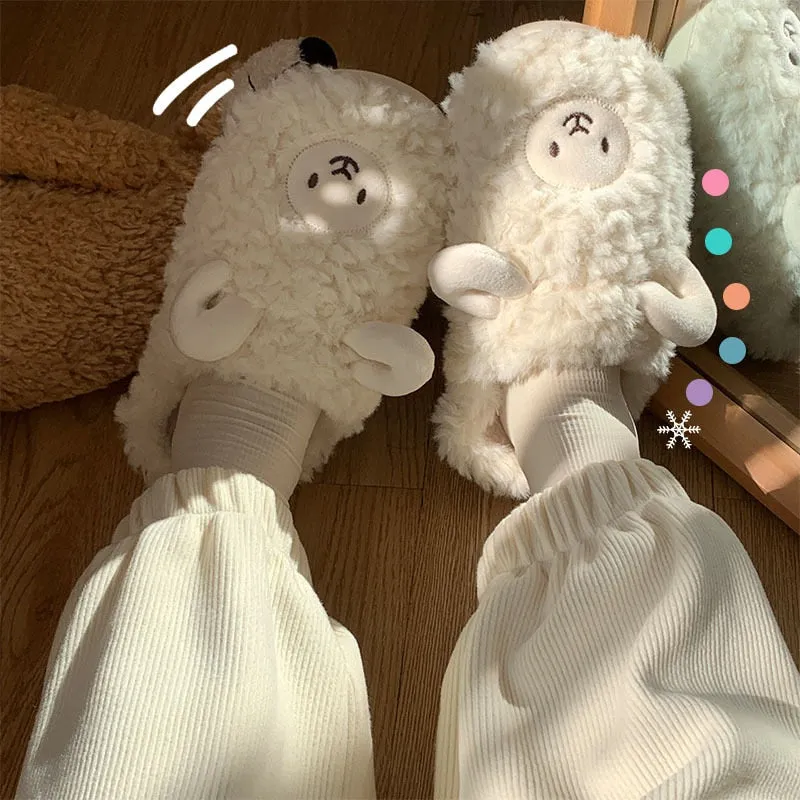 Sheep Slippers for Girls - Kawaii