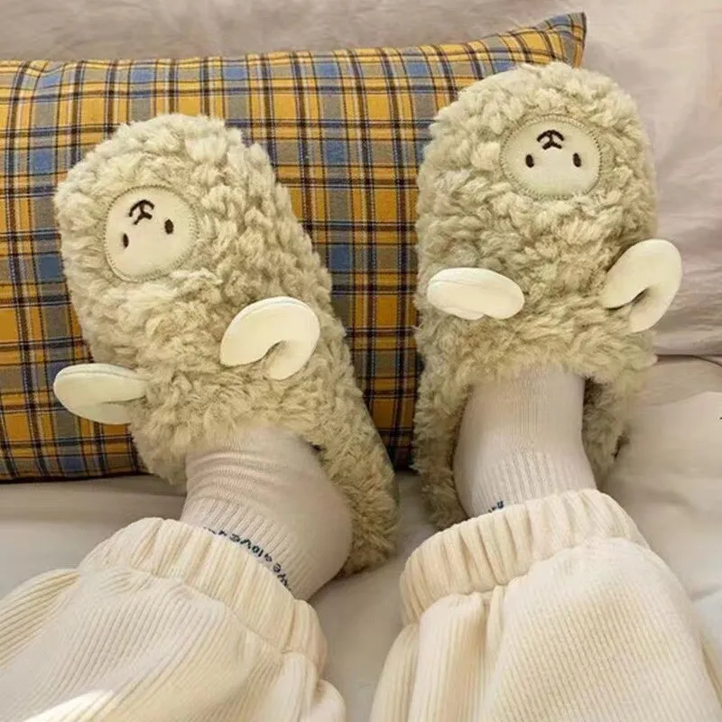 Sheep Slippers for Girls - Kawaii