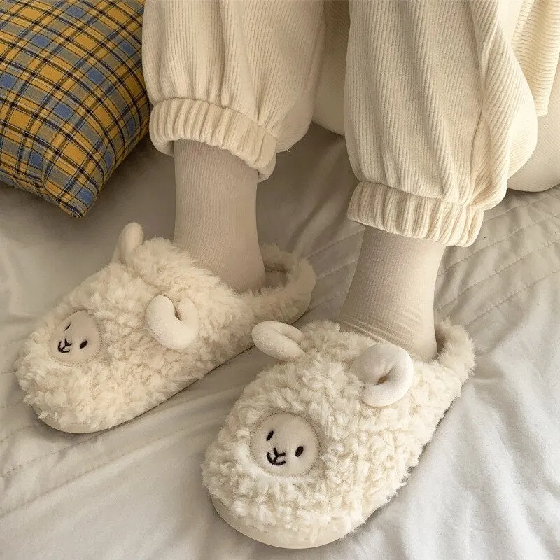 Sheep Slippers for Girls - Kawaii