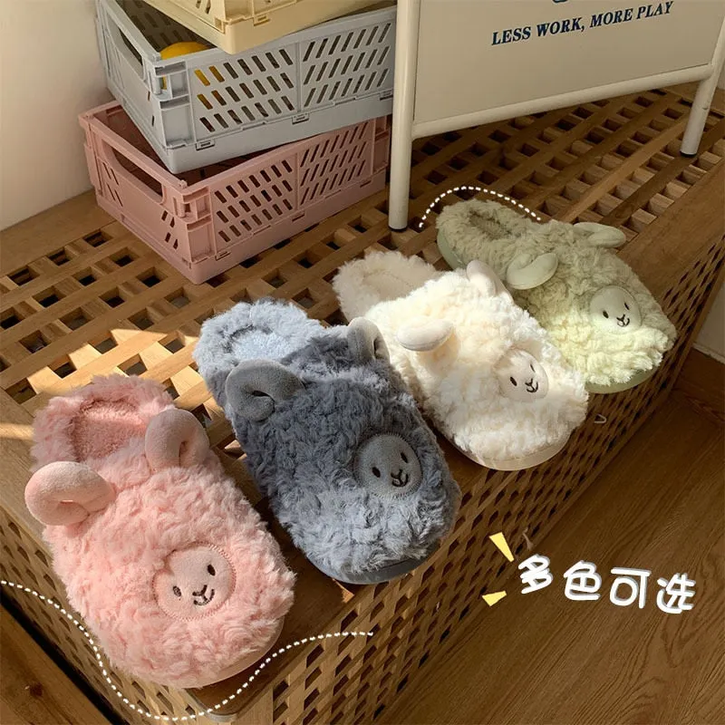 Sheep Slippers for Girls - Kawaii